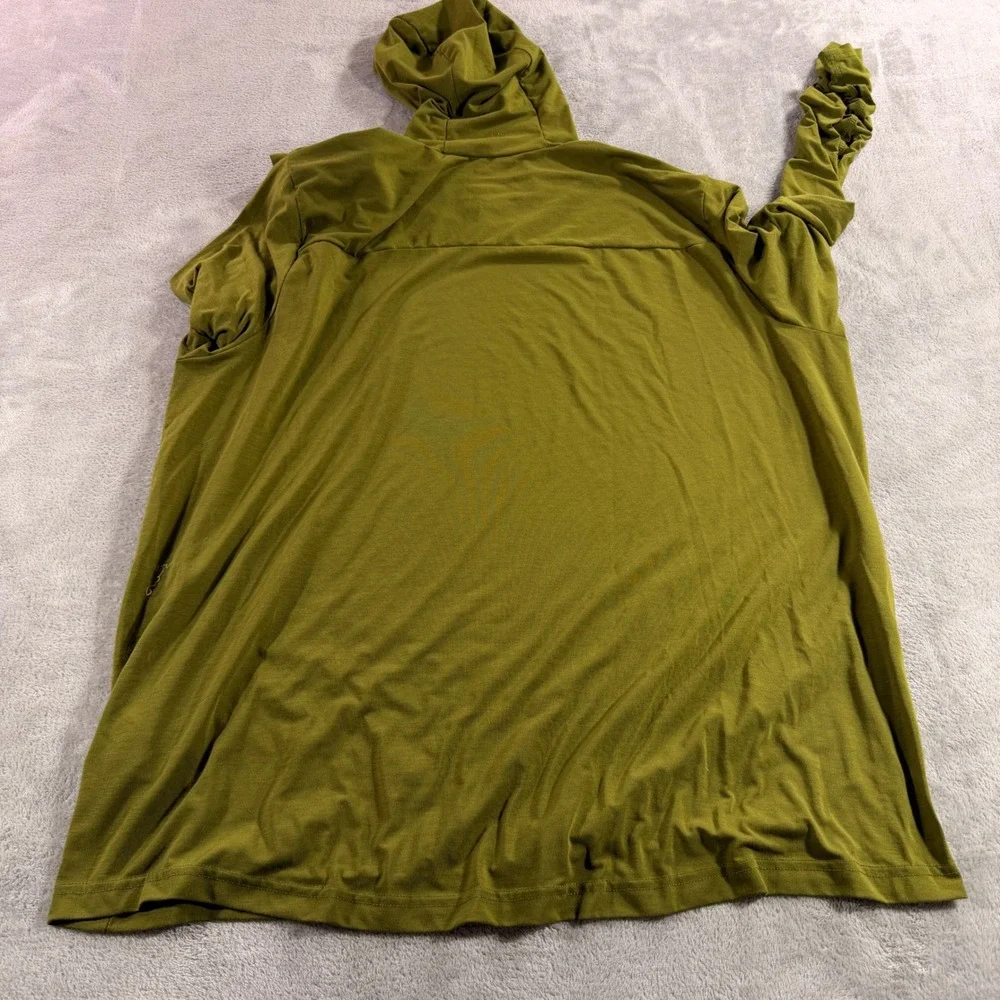 The North Face Hoodie Mens XXL Olive Green FlashDry-XD NF0A86R8 Long Sleeve